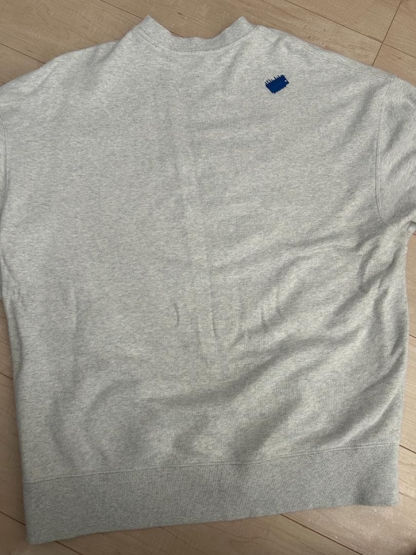 ADERERROR 19SS グレー クルーネック トレーナー