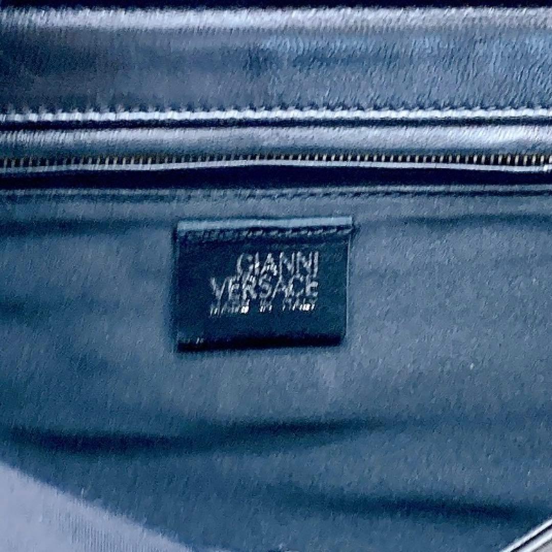 ✨美品✨ヴェルサーチ ハンドバッグ ハラコ レオパード メデューサ リバーシブル