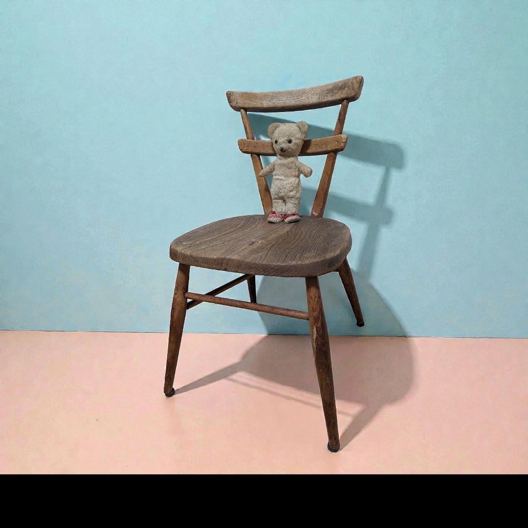 イギリスアンティーク　アーコール社　スクールチェア　いいね多数　早い物勝ち商品