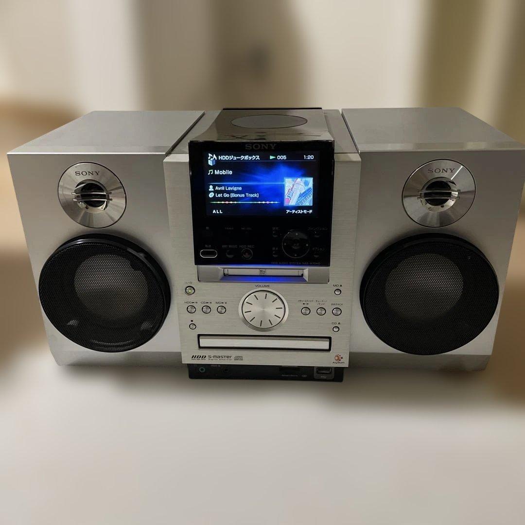 SONY HDDコンポ NAS-M70HD (MD動作未確認)