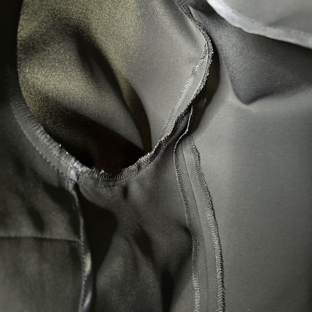 ✨美品✨UNTITLED スカートスーツ ノーカラー ネイビー 1サイズ 洗える