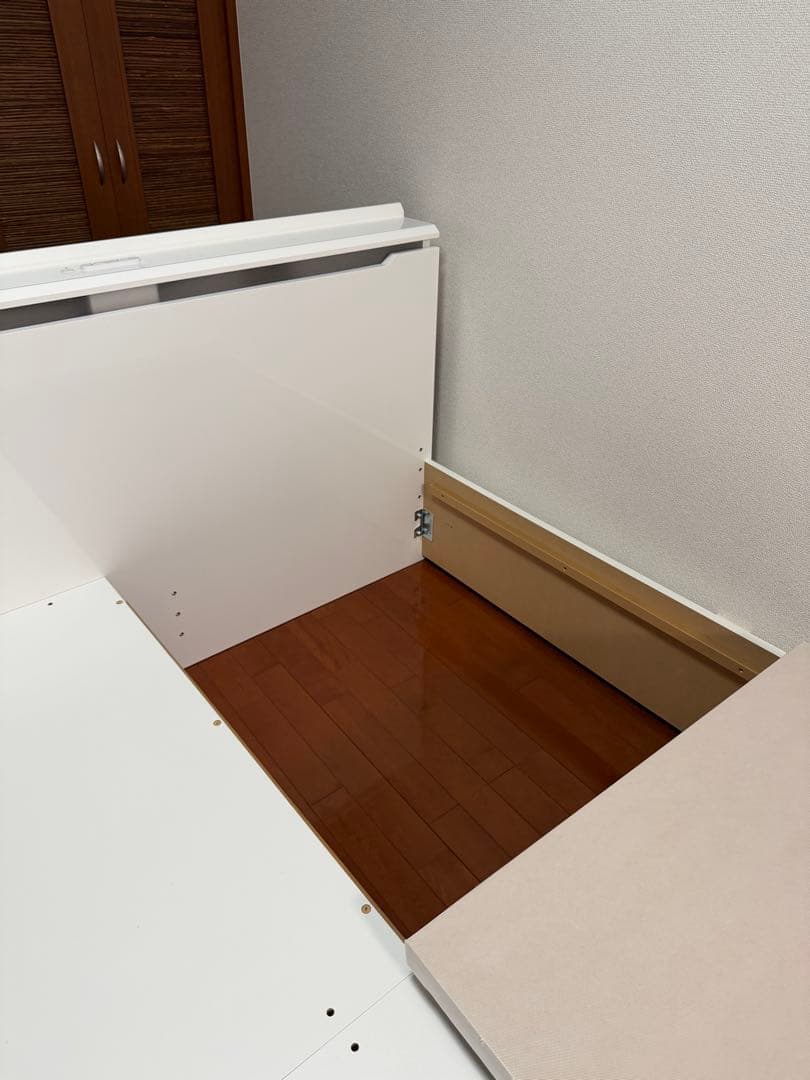 【引取り限定価格】ニトリ　ダブルベッドフレーム　コンソン