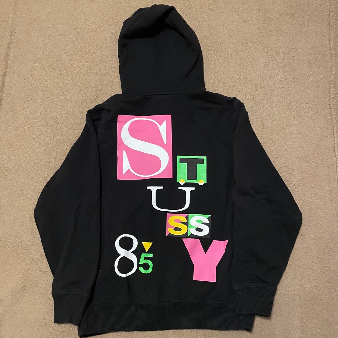 Stussy ブラック パーカー Sサイズ