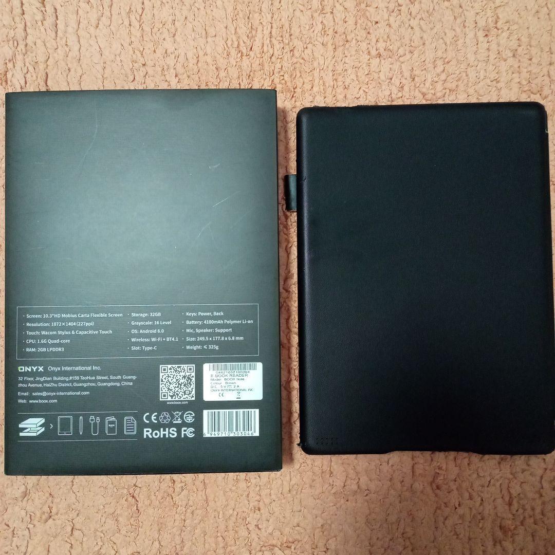 ミ*ー様 【ほぼ新品】電子ペーパータブレット BOOX Note 10.3インチ