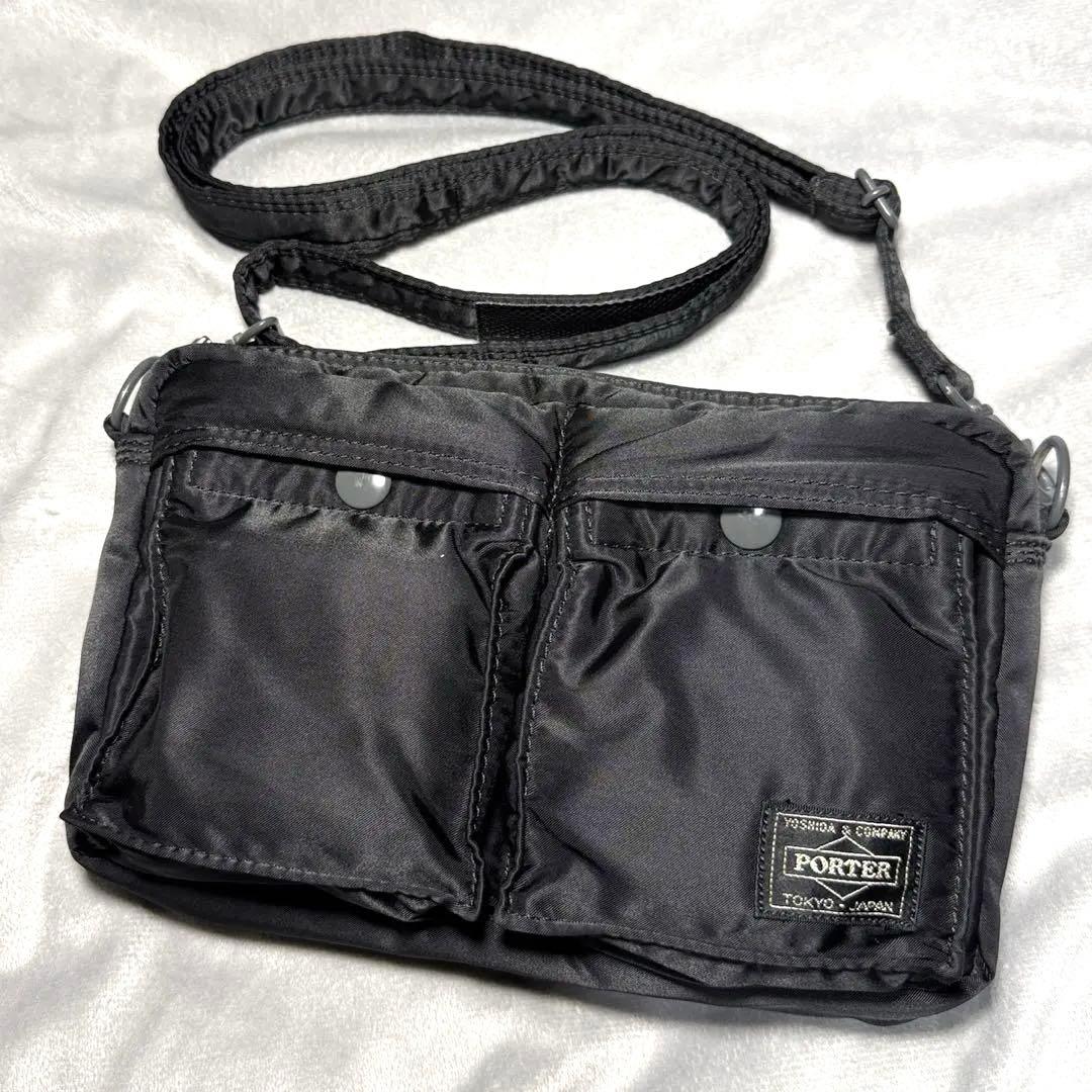 美品 PORTER タンカーショルダー ポーター TANKER SHOULDER