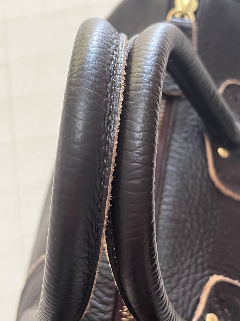 FRAMeWORK YOUNGOLSEN 別注ミニボストンバック　ブラウン