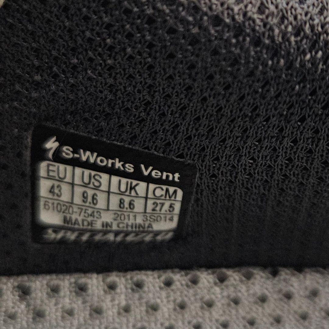 ウェア S-WORKS VENT EU43 27.5cm
