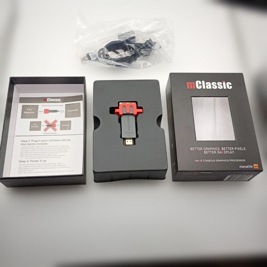 Marseille mClassic HDMIアップスケーラー 動作確認済み