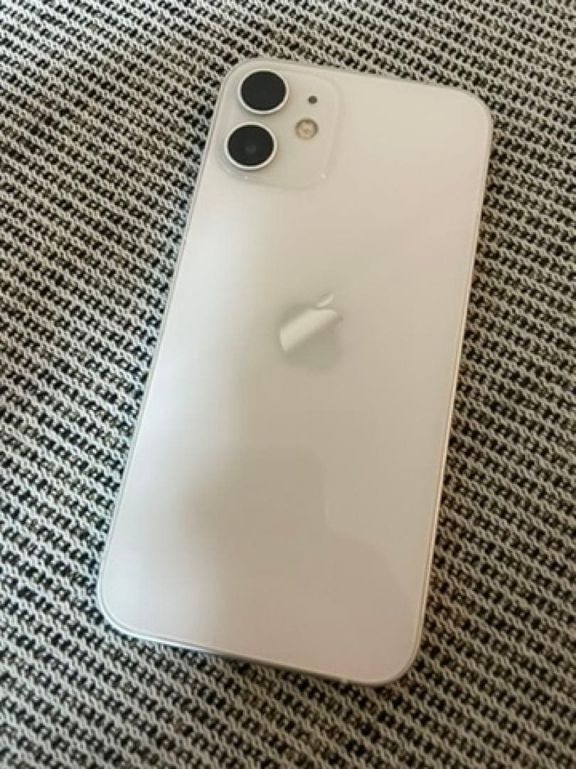 【超美品！容量100%】iPhone12 mini 128GB ホワイト