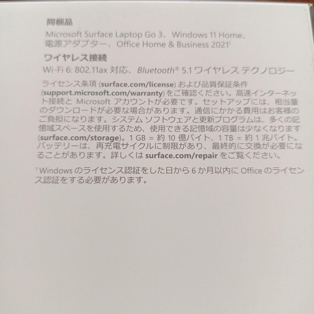 Windowsノート本体 Microsoft Surface Laptop Go 3 sage