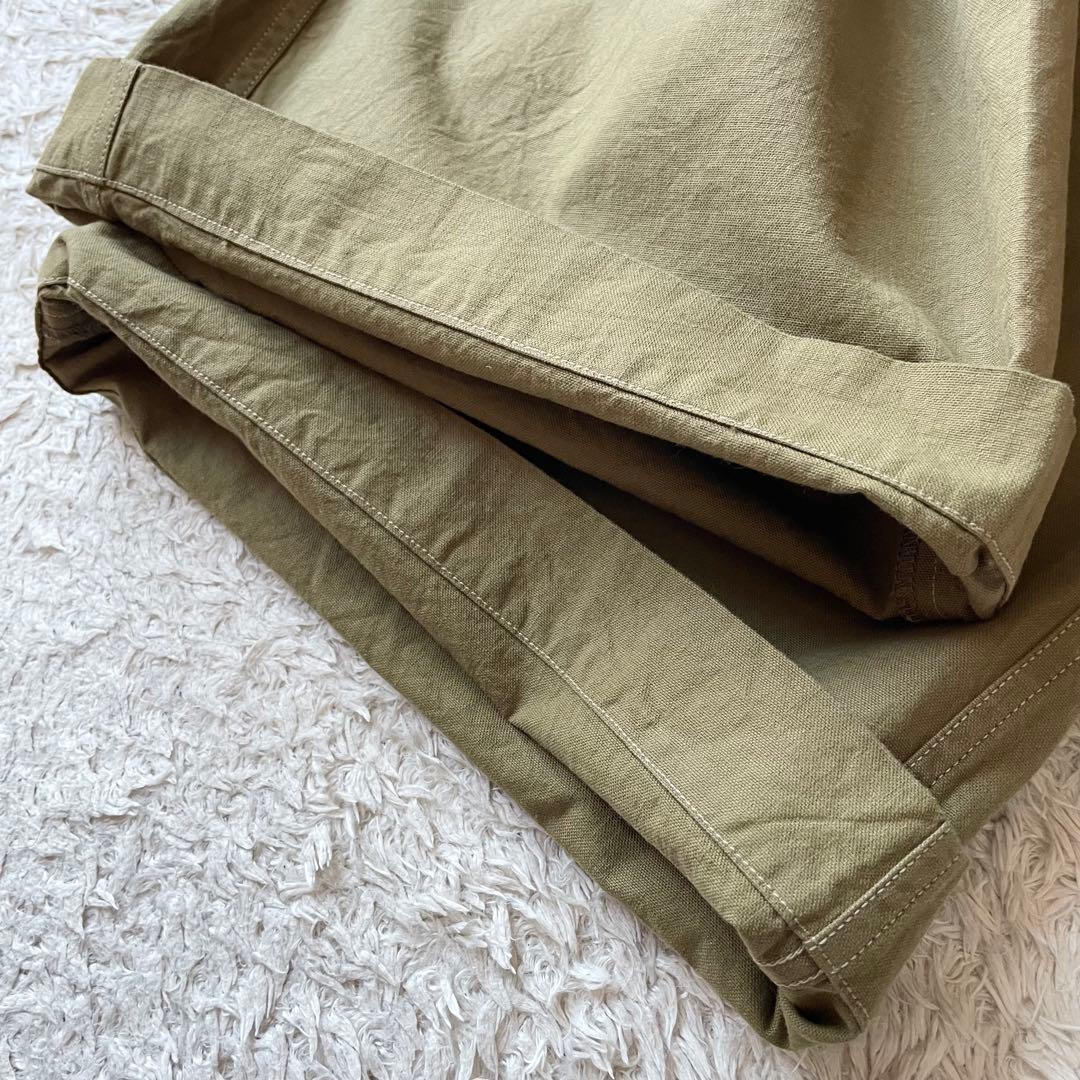 45R 極美品 45R サードオックスDECK PANTS 2 カーキ