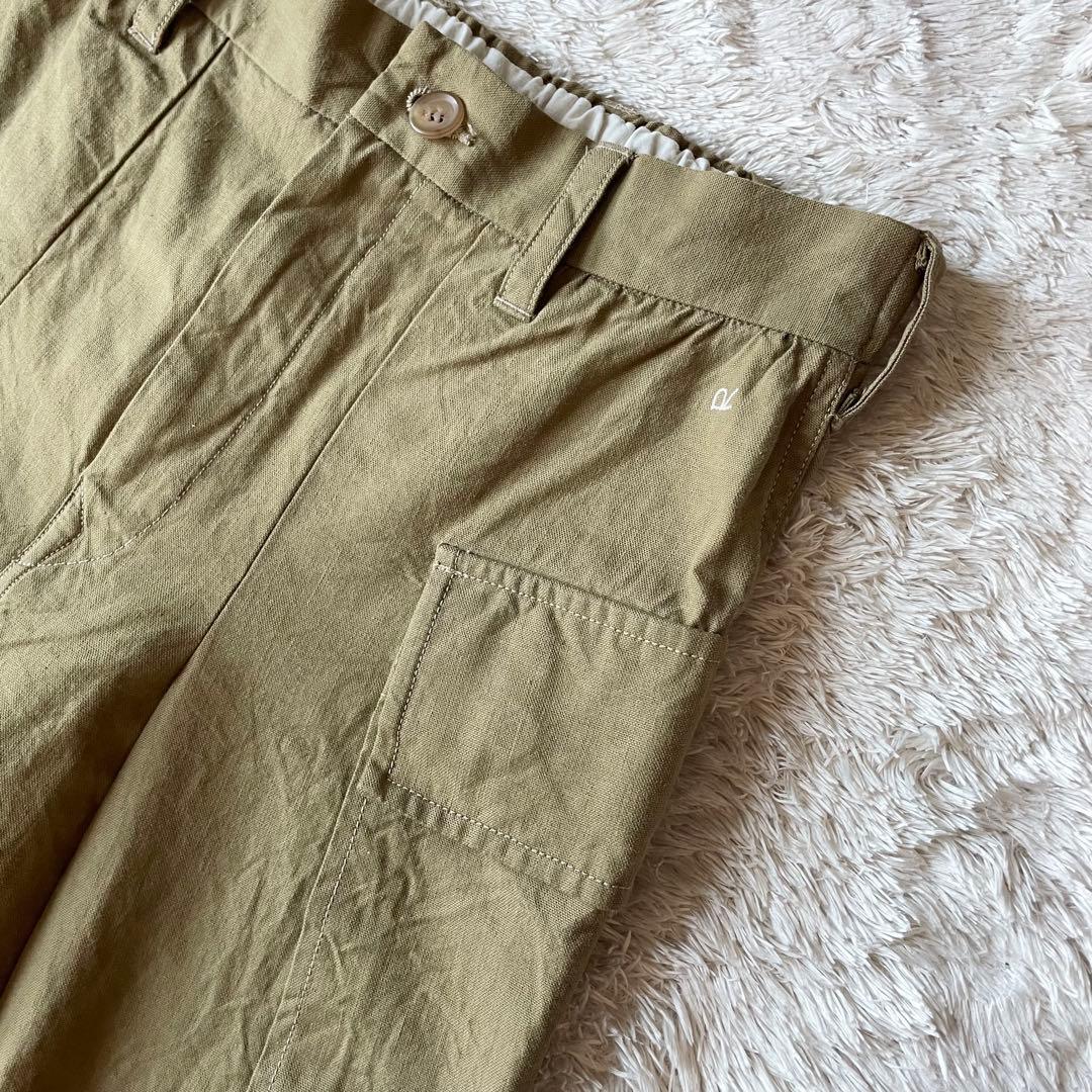 45R 極美品 45R サードオックスDECK PANTS 2 カーキ