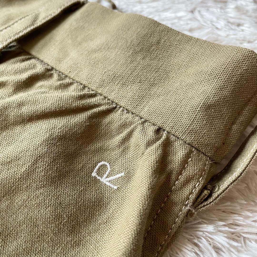 45R 極美品 45R サードオックスDECK PANTS 2 カーキ