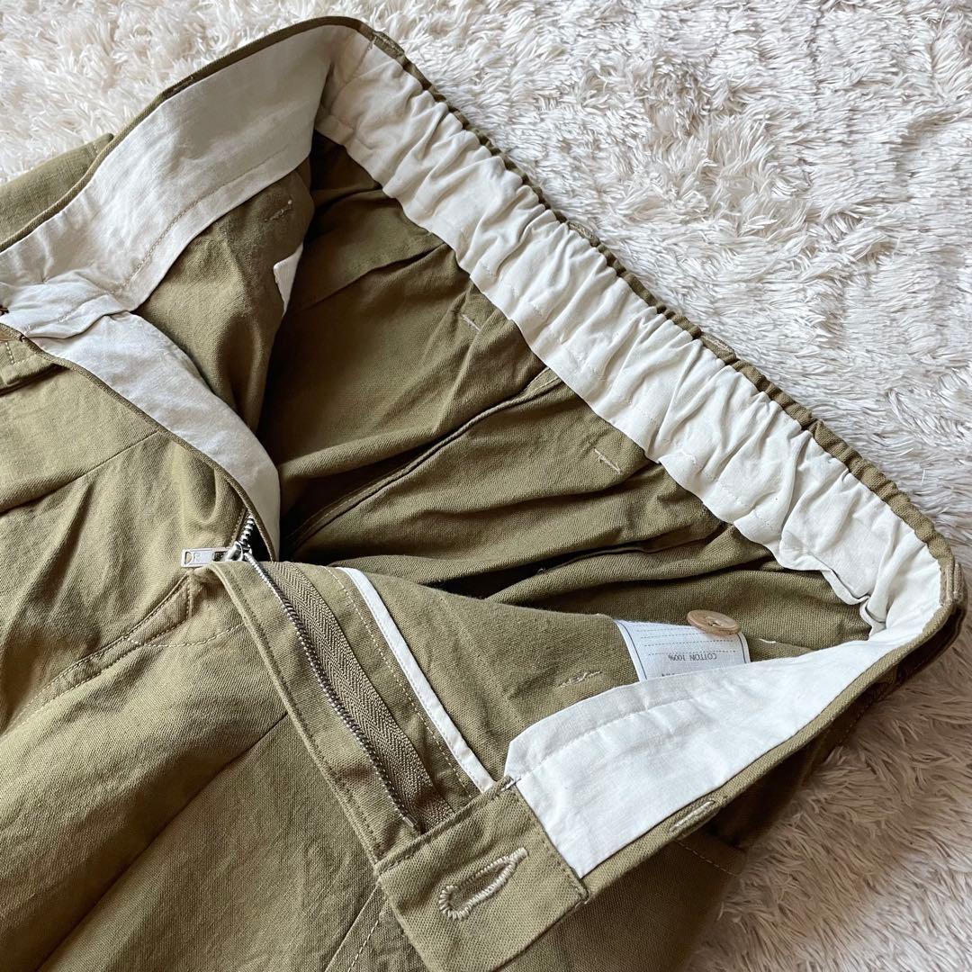 45R 極美品 45R サードオックスDECK PANTS 2 カーキ