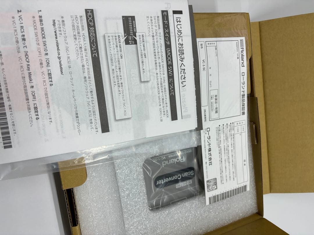 スキャンコンバーター VC-1-SC