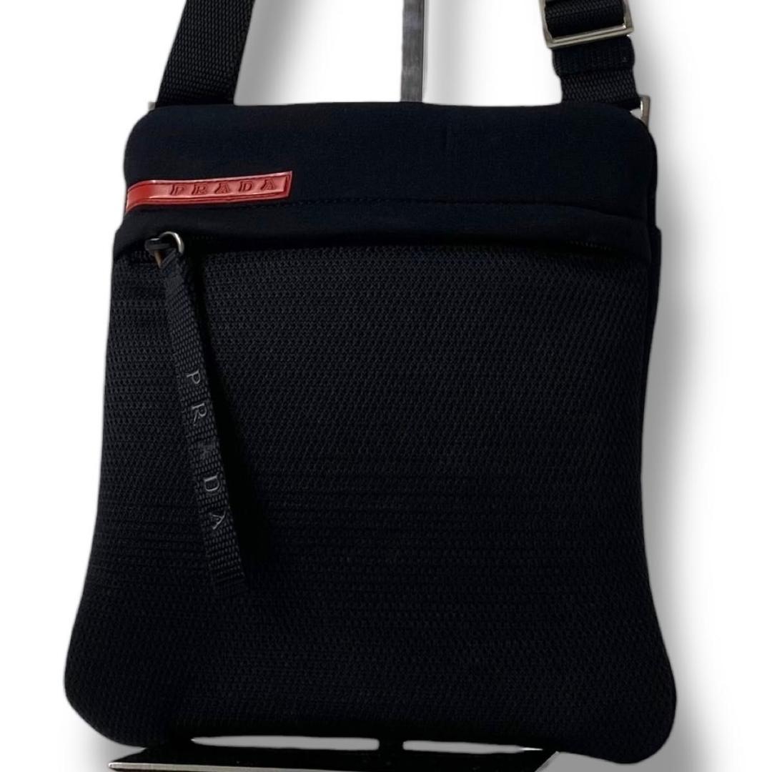 バッグ 00s y2k Prada Sport Shoulder Bag Black