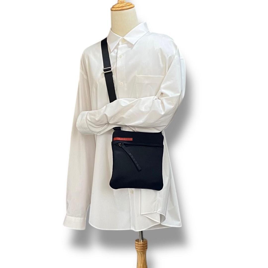 バッグ 00s y2k Prada Sport Shoulder Bag Black