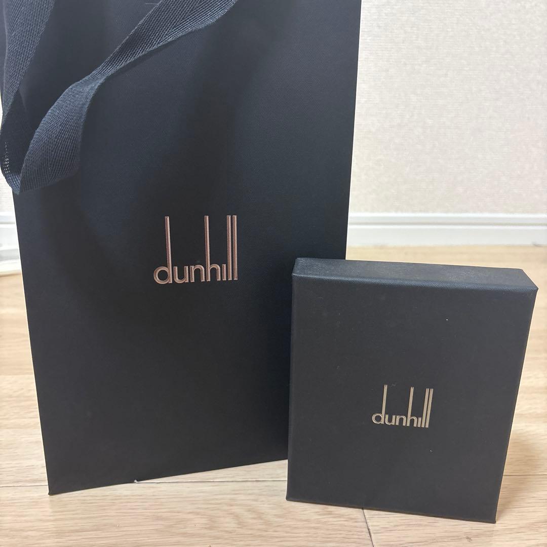 【未使用】dunhill ダンヒル 名刺入れ レザー ビジネス ブラック
