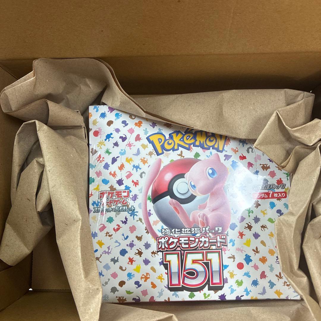 ポケモンカード 151 BOX シュリンク付き