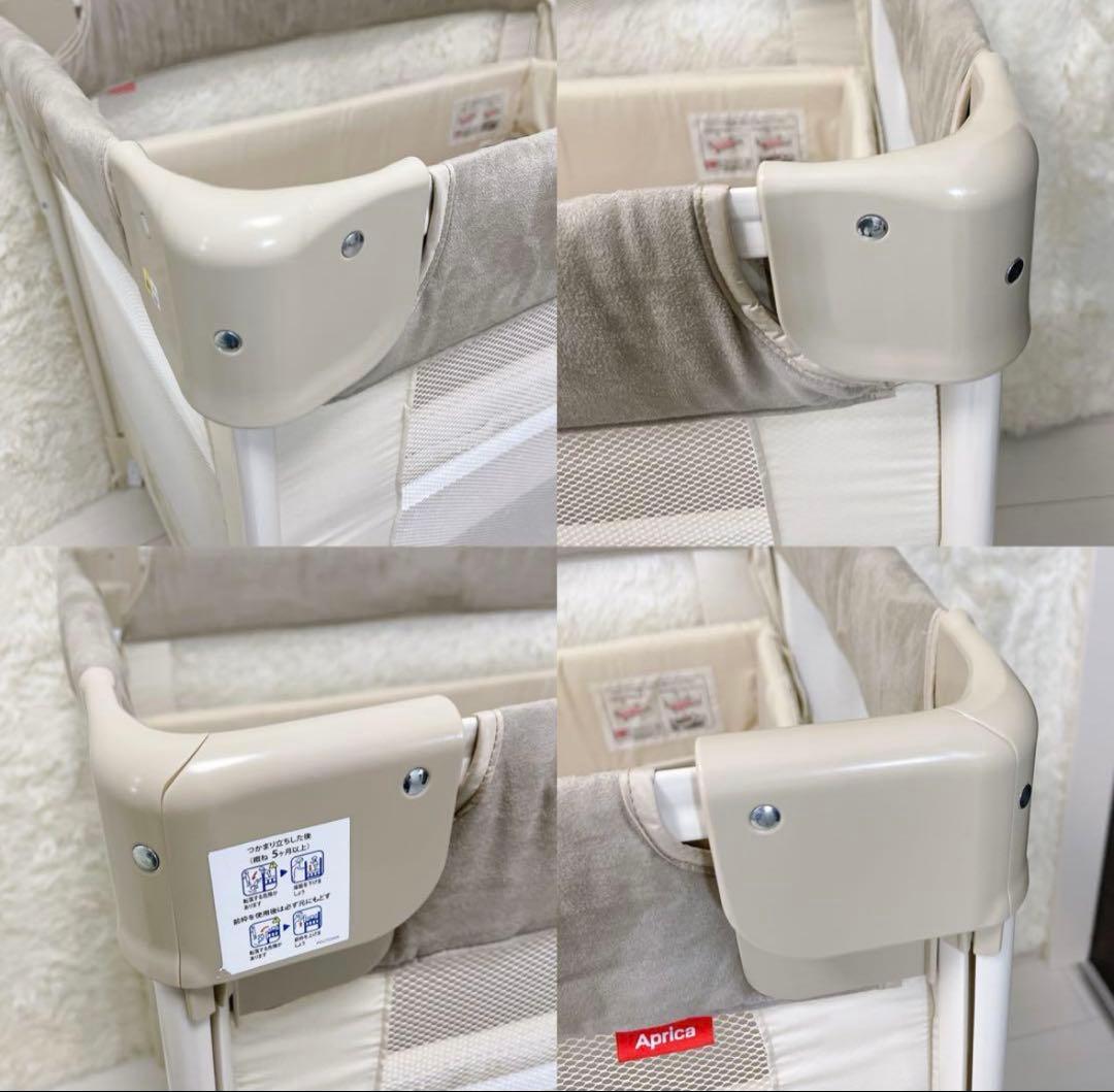 Aprica アップリカ　ベビーベッド　ココネルエアープラス　極美品