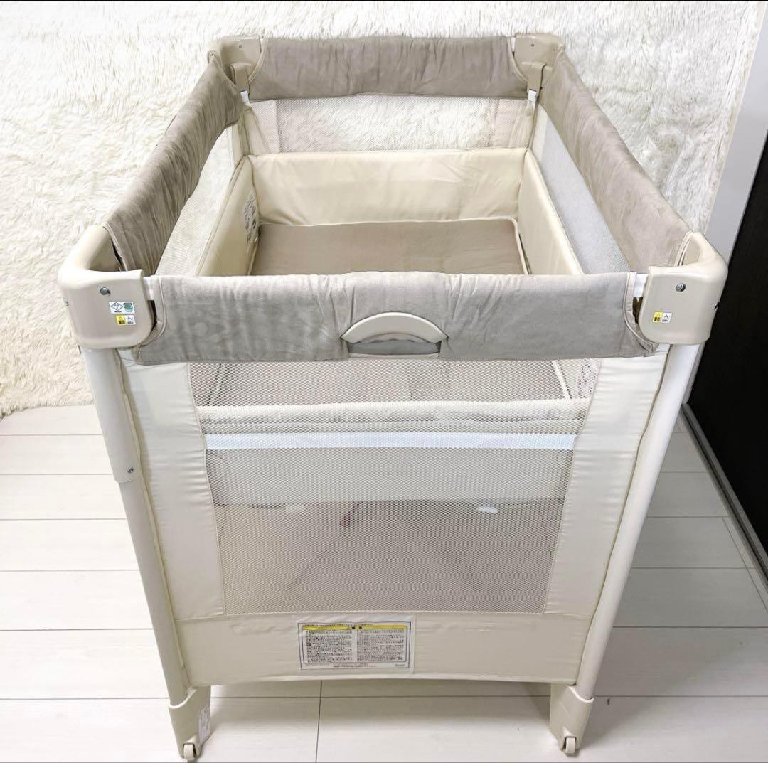 Aprica アップリカ　ベビーベッド　ココネルエアープラス　極美品