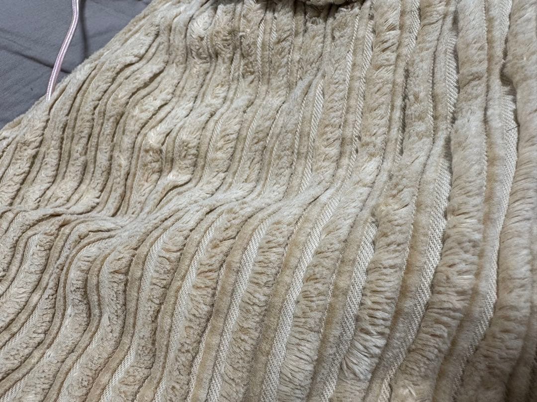 \"極太畝\" 00s ベージュ コーデュロイ 極太 バギー コーズ ワイドパンツ