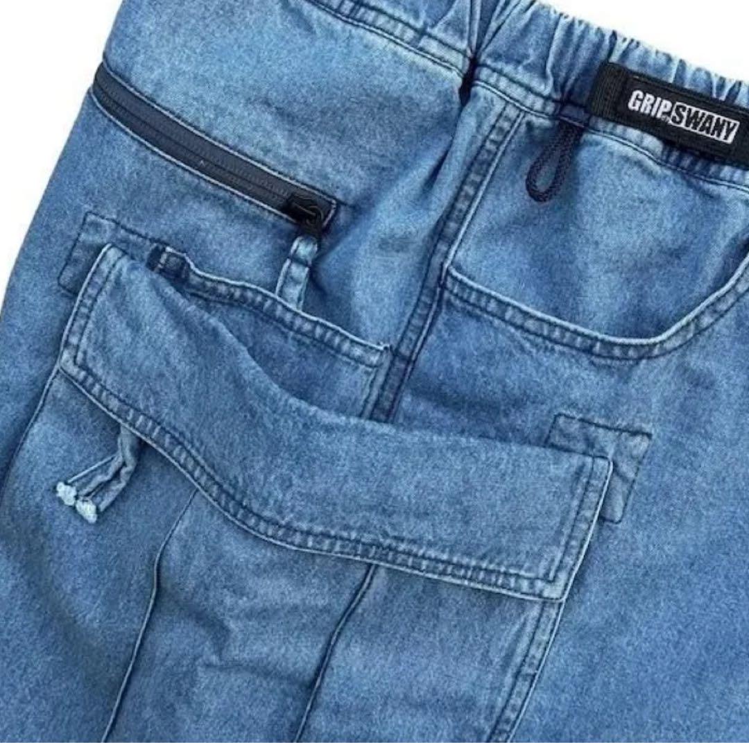 Lサイズ STABRIDGE GRIP SWANY DENIM SHORTS