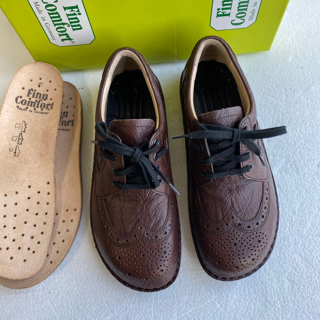 Finn Comfort ブラウン ドレスシューズ