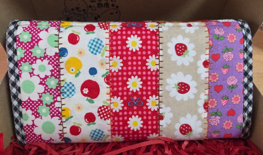 ニジイロ商店 レトロ 長財布 未使用品