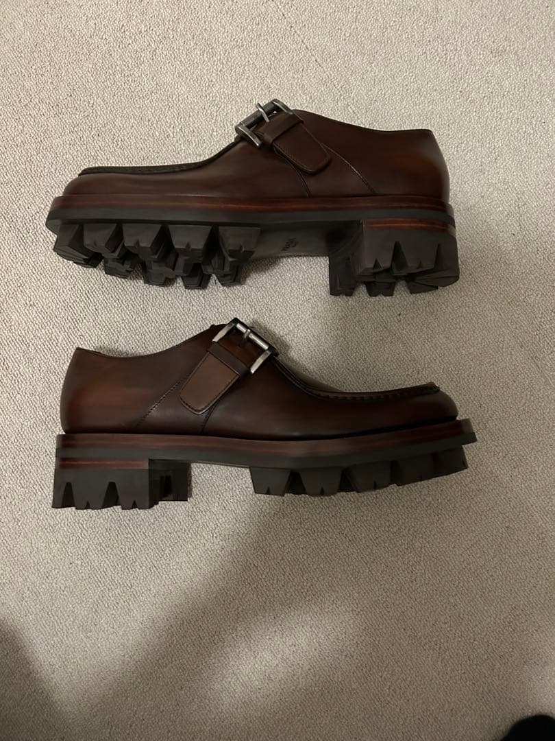 靴 prada 2013aw tank sole moccasin shoes