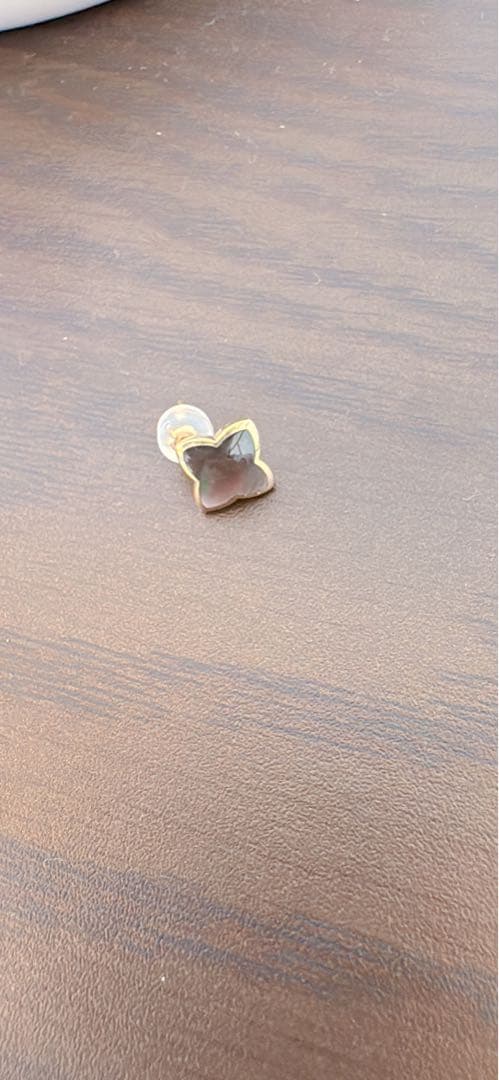 ブラックシェル ピアス（片耳）