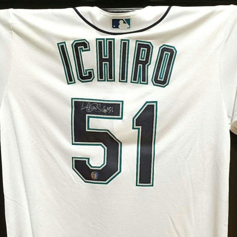 【証明あり】イチロー／直筆サイン／ユニフォーム／シアトル・マリナーズ