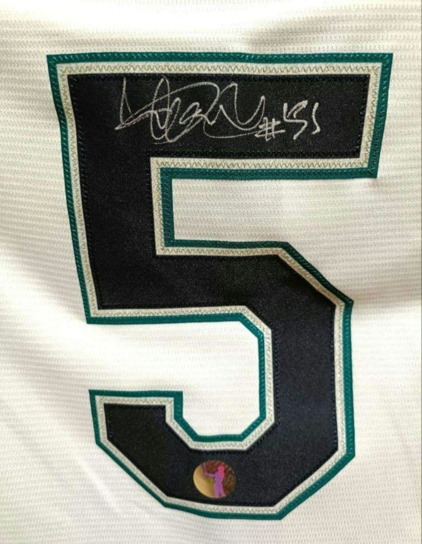 【証明あり】イチロー／直筆サイン／ユニフォーム／シアトル・マリナーズ