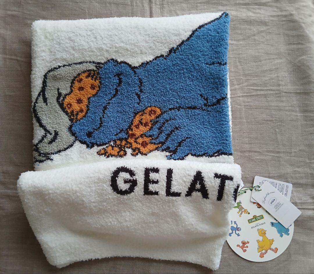 新品未使 タグ付き　ジェラートピケ　ブランケット セサミストリート