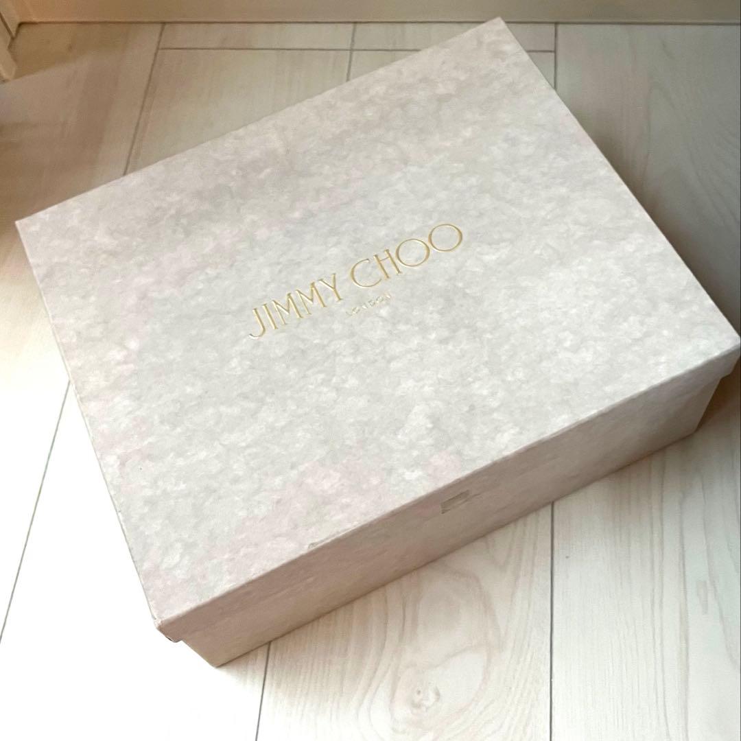 JIMMY CHOO ジミーチュウ　サンダル　ゴールド　ミュール グリッター