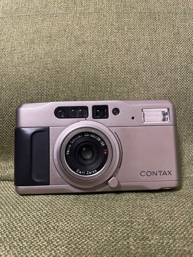 CONTAX TVS コンパクトカメラ シルバー