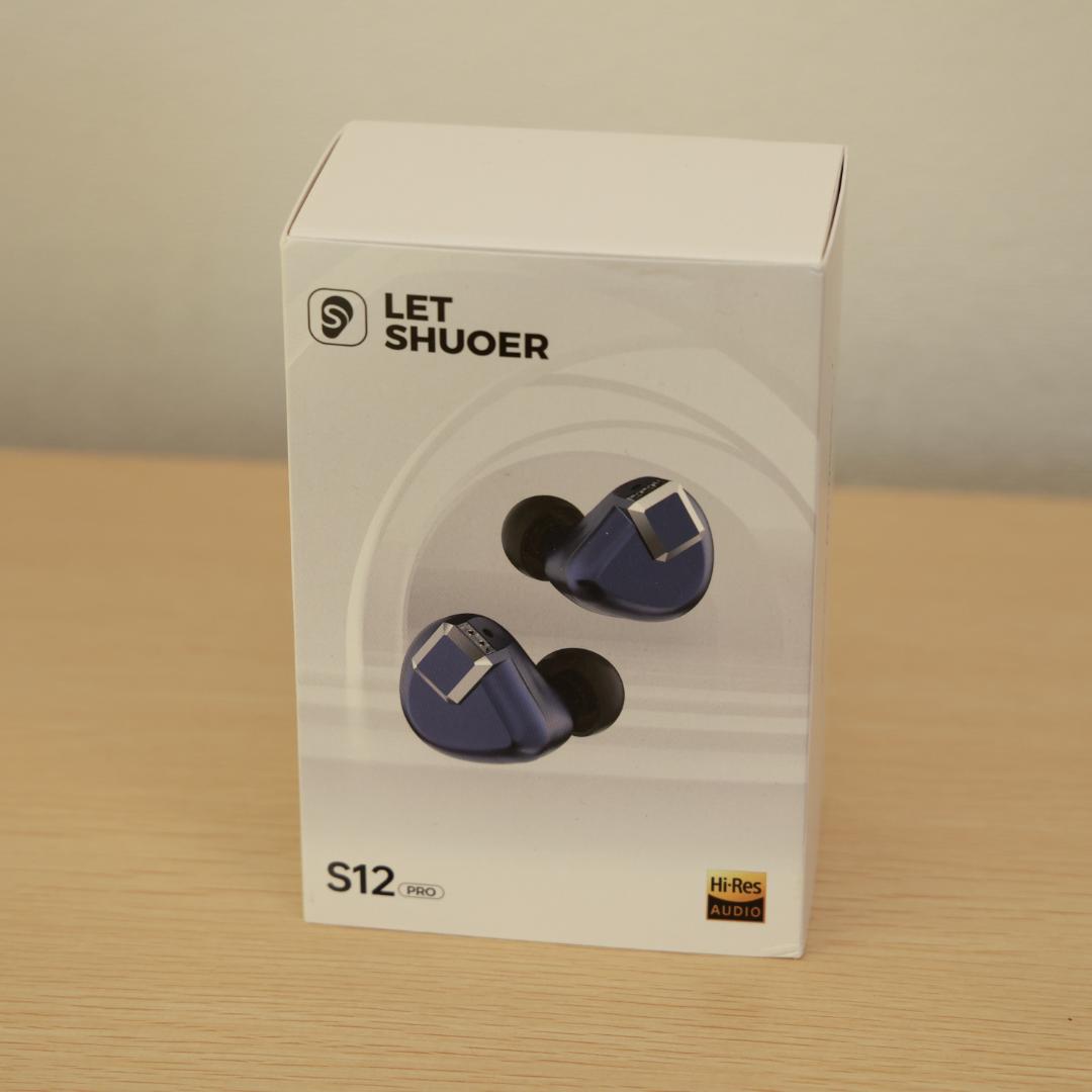 LET SHUOER S12 PRO ブルー イヤホン