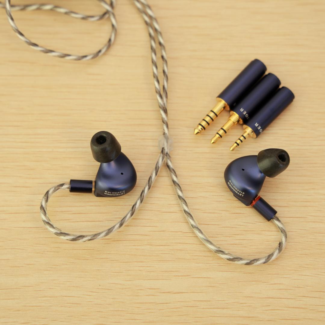 LET SHUOER S12 PRO ブルー イヤホン