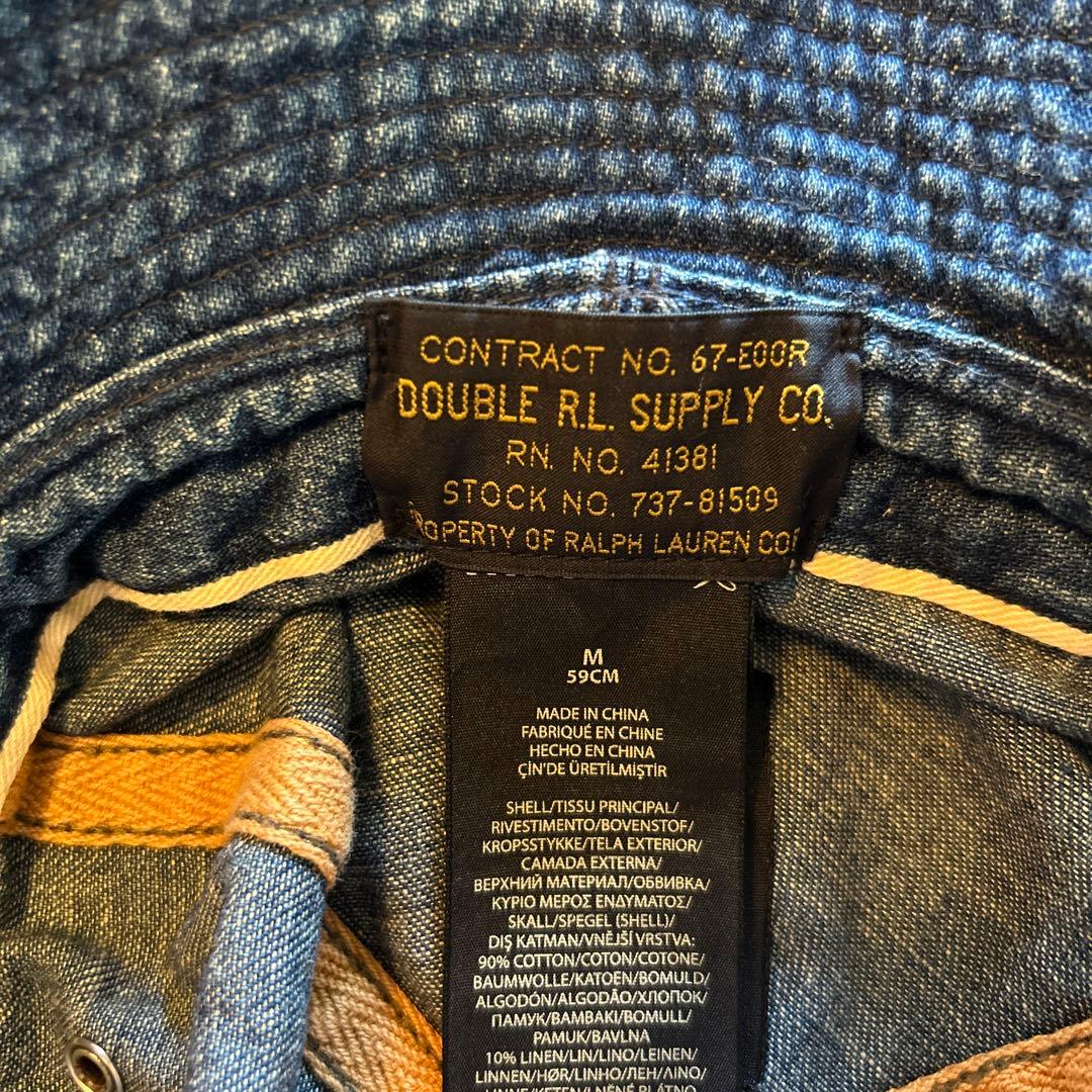 RRL ダブルアールエル　デニム　ハット