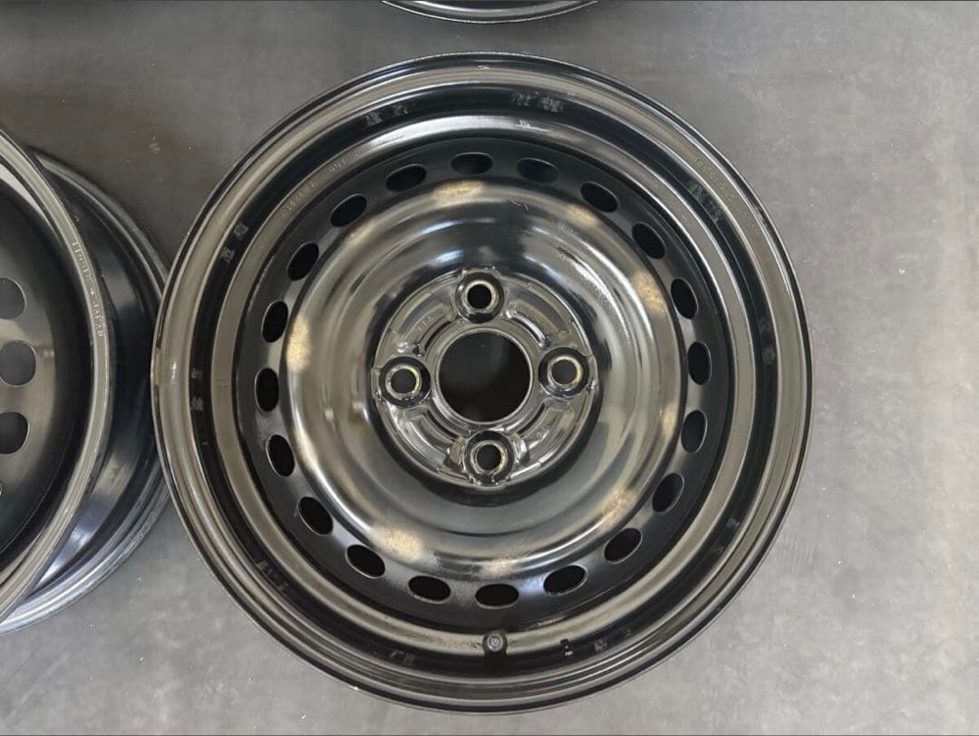 ホンダ純正スチールホイール　14インチ 4.5J 4H PCD100