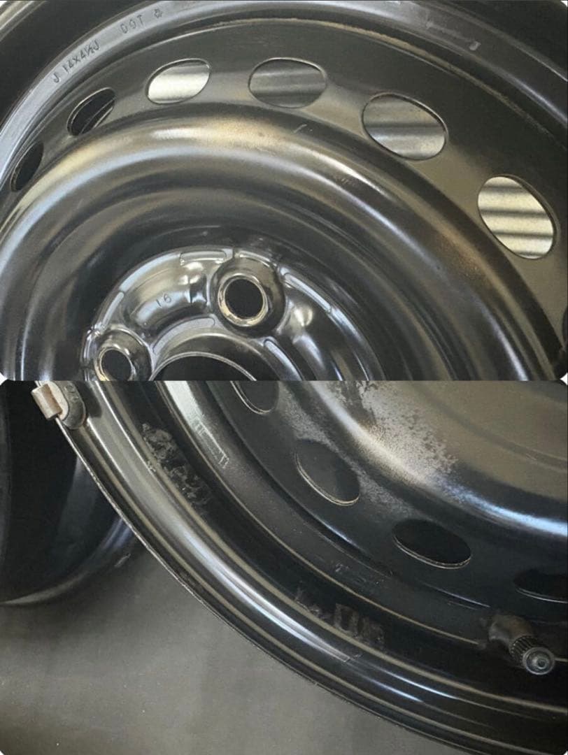 ホンダ純正スチールホイール　14インチ 4.5J 4H PCD100