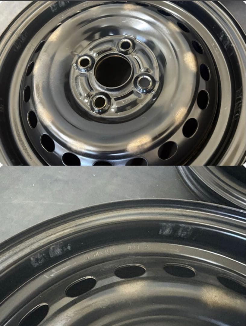 ホンダ純正スチールホイール　14インチ 4.5J 4H PCD100