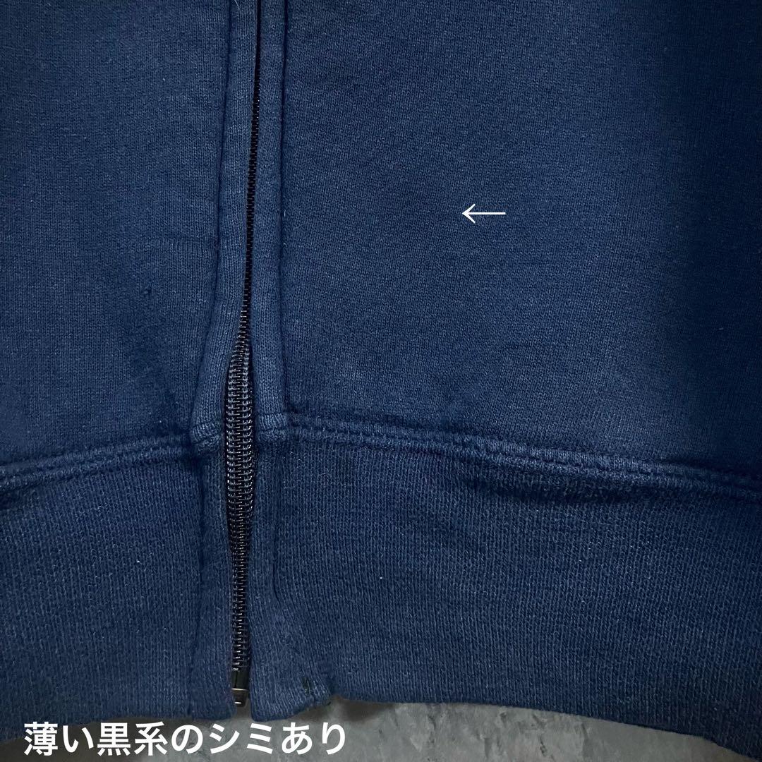 ラッセルアスレチック90sUSA製フルジップパーカーM相当ブランク無地ソリッド