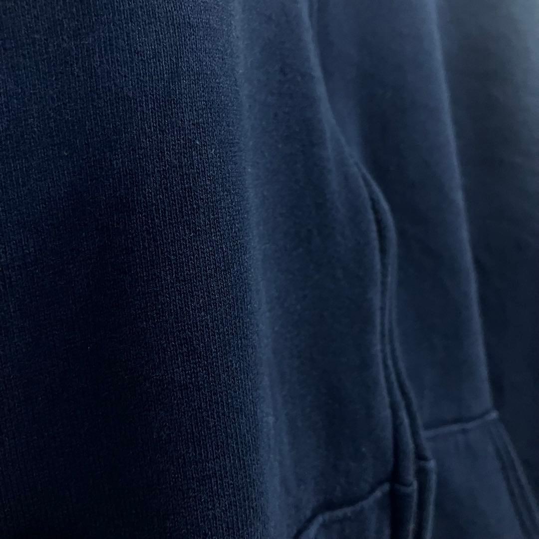 ラッセルアスレチック90sUSA製フルジップパーカーM相当ブランク無地ソリッド