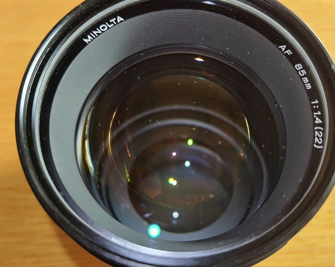 MINOLTA AF85㍉レンズ1.4G