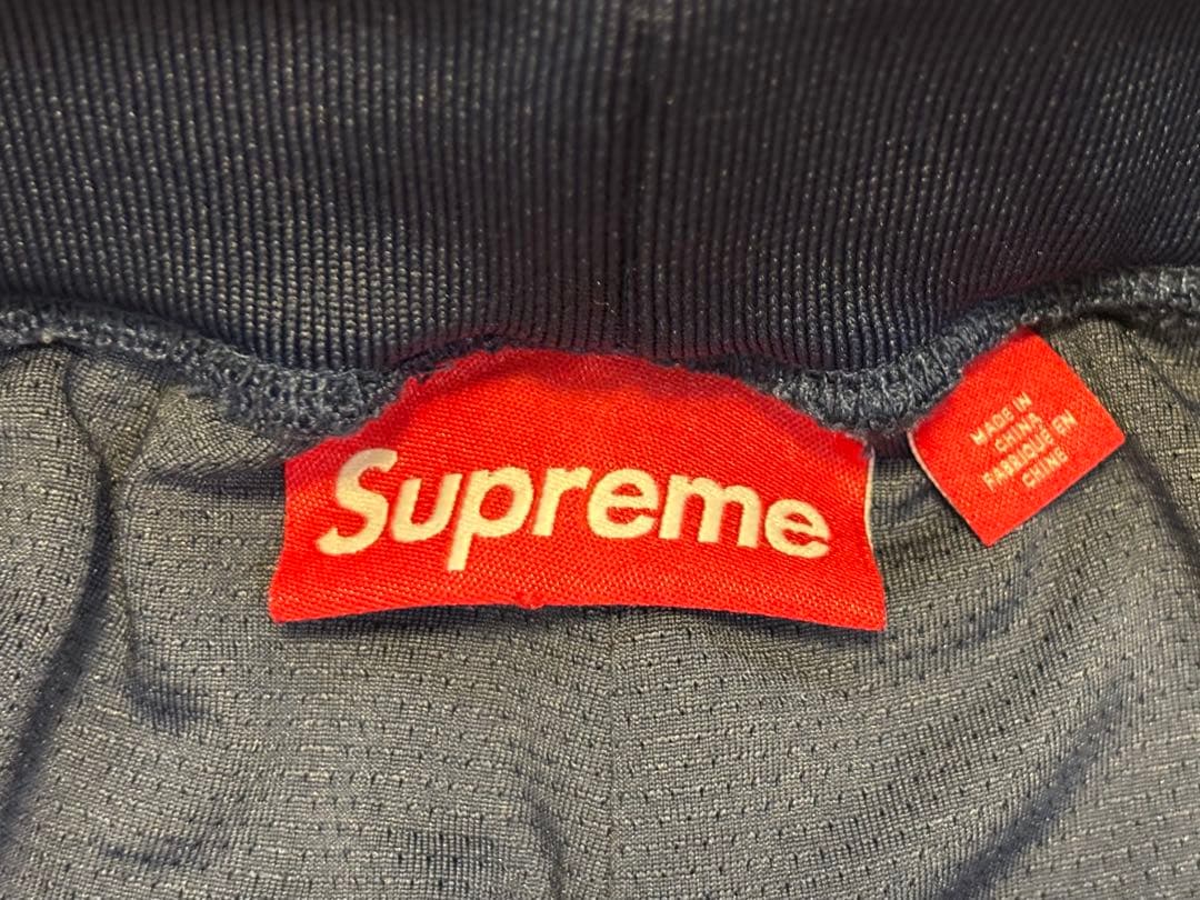 SUPREME ウルトラ スゥエードメッシュ ショーツ　ネイビー　M