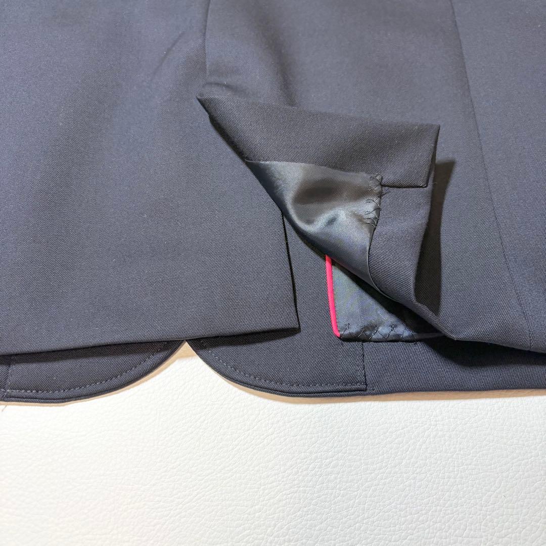 美品✨イーストボーイ 11号 紺ブレ エンブレム 金ボタン ネイビー 裏地ロゴ