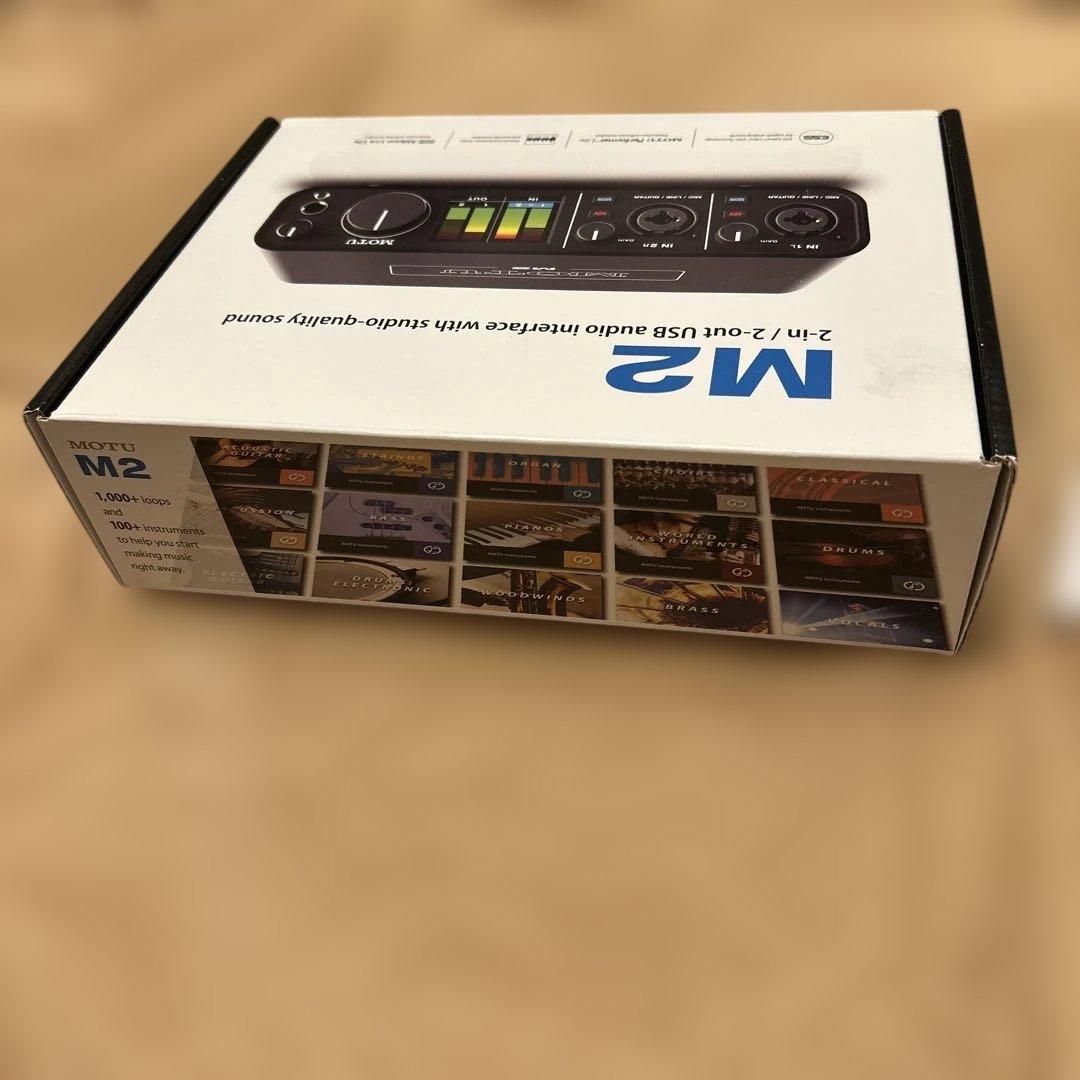 《美品》オーディオインターフェース　MOTU M2 動作確認済み