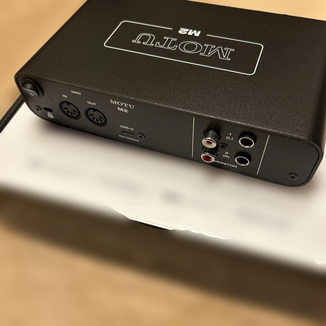 《美品》オーディオインターフェース　MOTU M2 動作確認済み