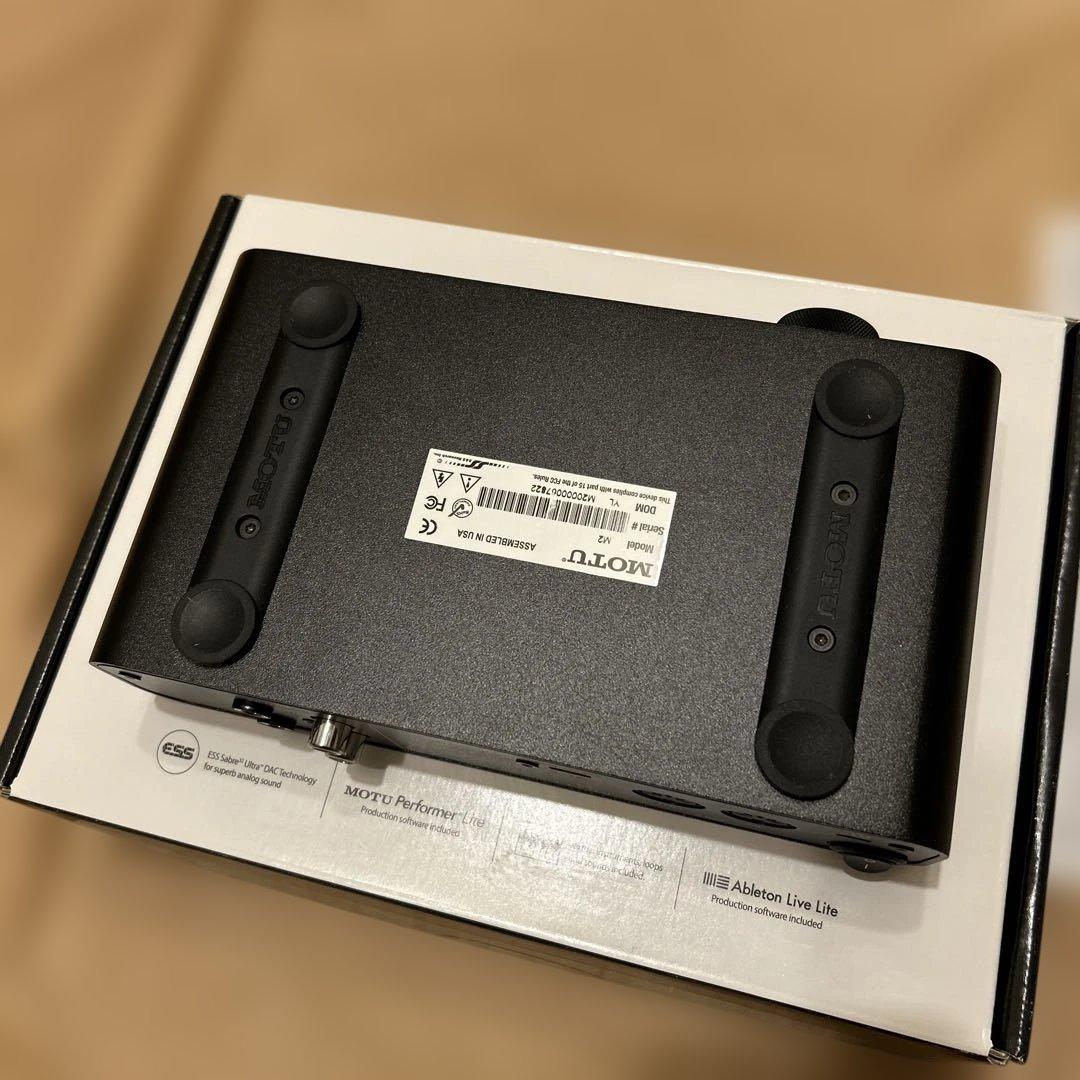《美品》オーディオインターフェース　MOTU M2 動作確認済み